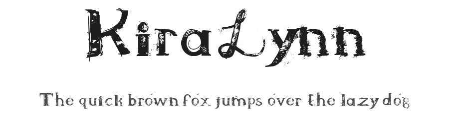 KiraLynn by Amy VanTorre — Decorative Font