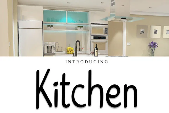 Kitchen Font by GiaLetter by GiaLetter — Script Handwritten Font