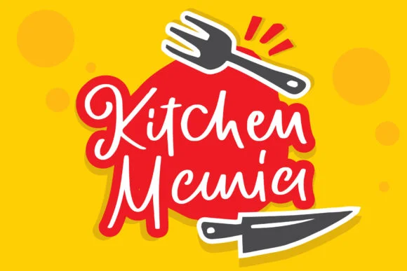 Kitchen Mania Font by goodigital — Script Handwritten Font
