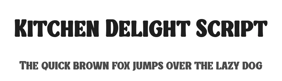 Kitchen Delight Script