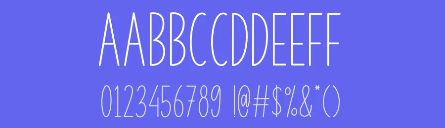 Kitchen Home by AV Type — Sans Serif Font — thumbnail 3