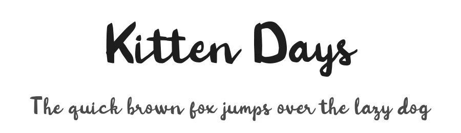 Kitten Days
