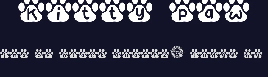 Kitty Paw by Calligraphy Fonts — Decorative Font — thumbnail 2