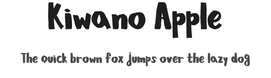 Kiwano Apple by Leonard Posavec - LeoSupply.co β Decorative Font