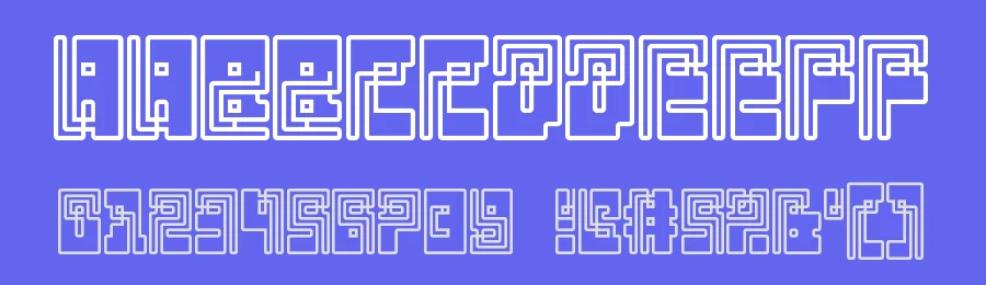 Klein Bottle by Chequered Ink — Decorative Font — thumbnail 3