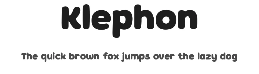 Klephon by Pinisiart — Decorative Font