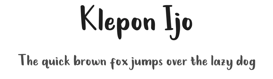 Klepon Ijo