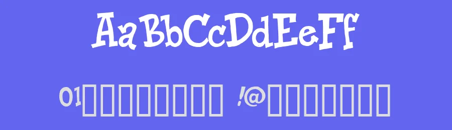 Knick O Teen by Peter Stanton — Decorative Font — thumbnail 3