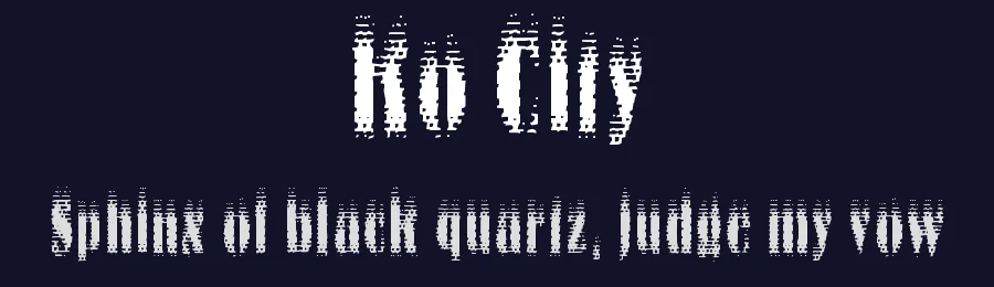 Ko City by Sokratype — Decorative Font — thumbnail 2