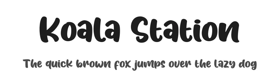 Koala Station by Madatype Studio — Decorative Font