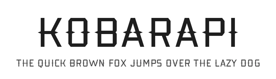 Kobarapi by Adien Gunarta — Decorative Font