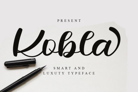 Kobla Font by K_IN Studio — Script Handwritten Font