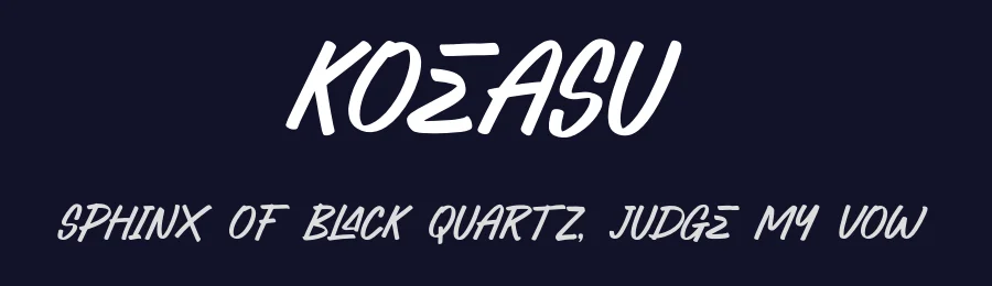 Koeasu by Ronny Studio — Decorative Font — thumbnail 2