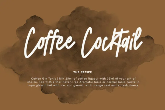 Koffiesta Font by Maulana Creative — Script Handwritten Font — thumbnail 4