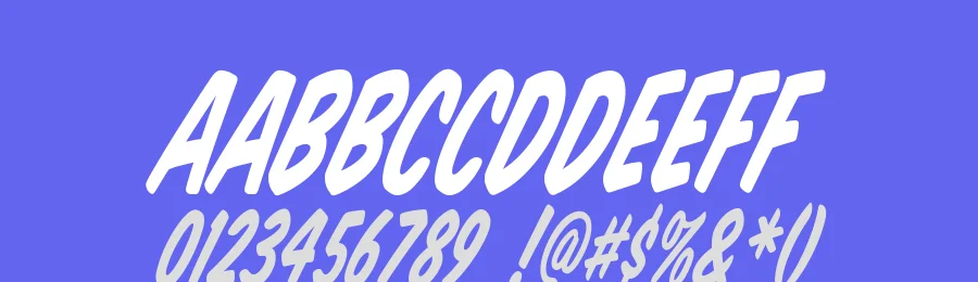 Komika Title by Vigilante Typeface Corporation — Decorative Font — thumbnail 3