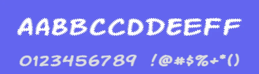 Komika Tread by Vigilante Typeface Corporation — Decorative Font — thumbnail 3