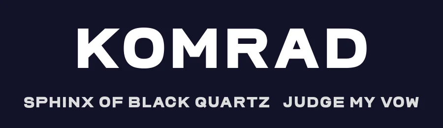 Komrad by Maulana Creative — Sans Serif Font — thumbnail 2