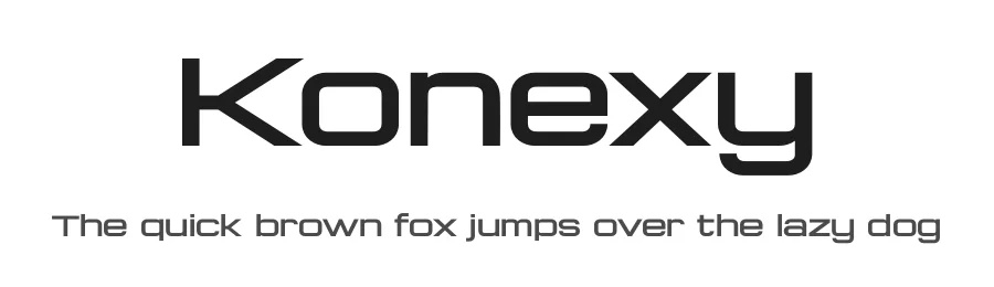 Konexy by Variatype — Sans Serif Font