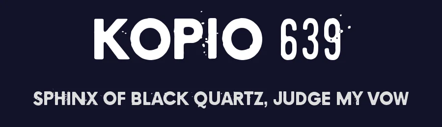 Kopio 639 by Juha Korhonen — Decorative Font — thumbnail 2