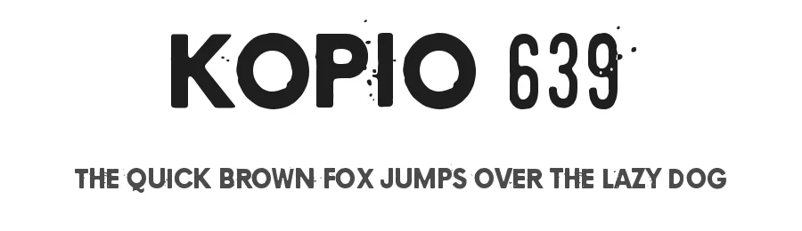 Kopio 639 by Juha Korhonen β Decorative Font