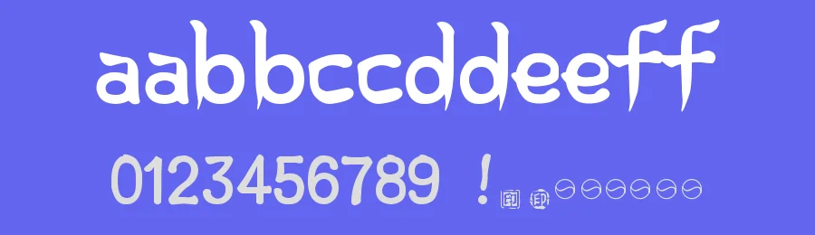 Korean Calligraphy by hiJoju — Decorative Font — thumbnail 3