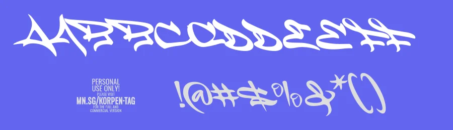 Korpen Tag by Måns Grebäck — Script Handwritten Font — thumbnail 3
