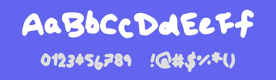 Koshari by Poop splasher — Decorative Font — thumbnail 3