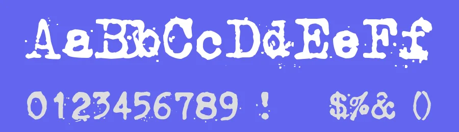 Kosminen Taustasateily by Juha Korhonen — Decorative Font — thumbnail 3
