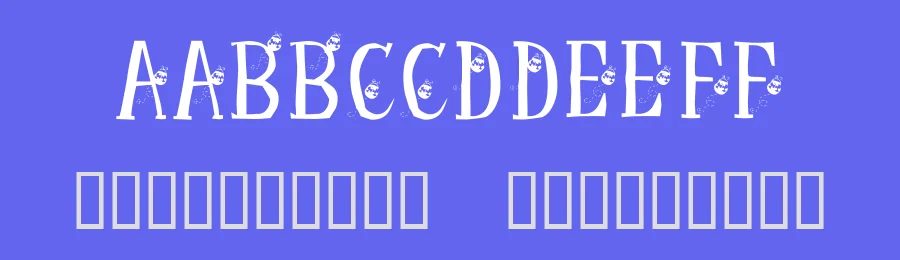 KR Ladybug by Kat's Fun Fonts — Decorative Font — thumbnail 3