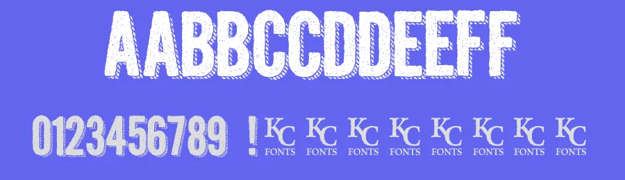 Kraft Nine by KC Fonts — Decorative Font — thumbnail 3