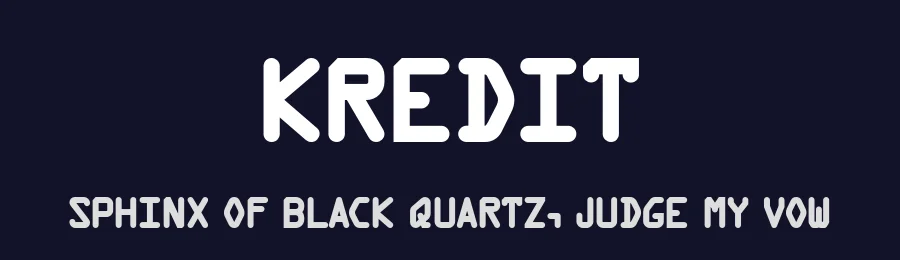 Kredit by Typodermic Fonts — Display Font — thumbnail 2