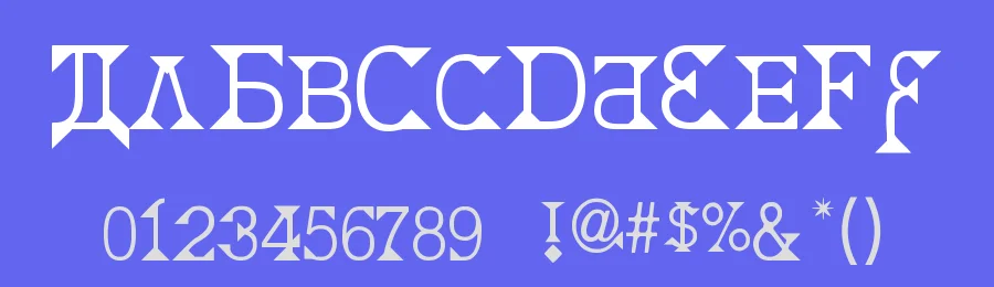 Kremlin by Bolt Cutter Design-Industrial Strength — Decorative Font — thumbnail 3