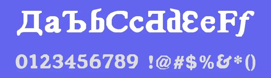 Kremlin Comrade by Bolt Cutter Design-Industrial Strength — Decorative Font — thumbnail 3