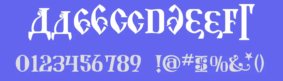 Kremlin Grand Duke by Bolt Cutter Design-Industrial Strength — Decorative Font — thumbnail 3