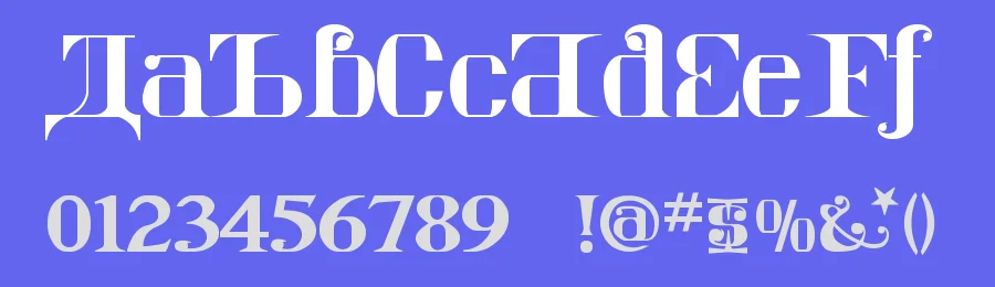 Kremlin Imperial by Bolt Cutter Design-Industrial Strength — Decorative Font — thumbnail 3