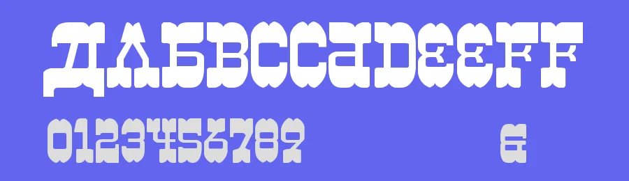 Kremlin Kiev by Bolt Cutter Design-Industrial Strength — Decorative Font — thumbnail 3