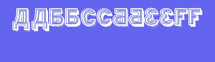 Kremlin Minister by Bolt Cutter Design-Industrial Strength — Decorative Font — thumbnail 3