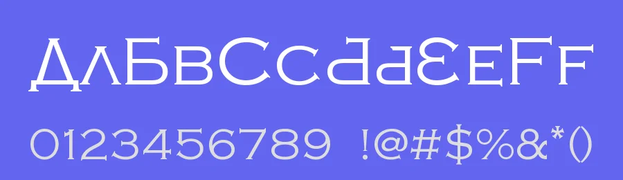 Kremlin Samovar by Bolt Cutter Design-Industrial Strength — Decorative Font — thumbnail 3