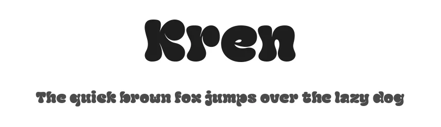 Kren by Sign Studio — Decorative Font