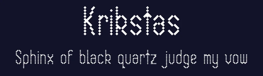 Krikstas by Gabrieliusmackevičius — Decorative Font — thumbnail 2