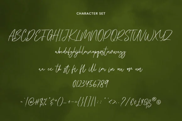 Kristafly Font by Maulana Creative — Script Handwritten Font — thumbnail 8