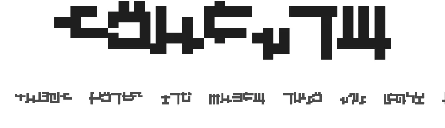 Kruptos by Iain Budgen — Dingbats Font