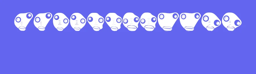 Kucheza by Vladimir Nikolic — Dingbats Font — thumbnail 3