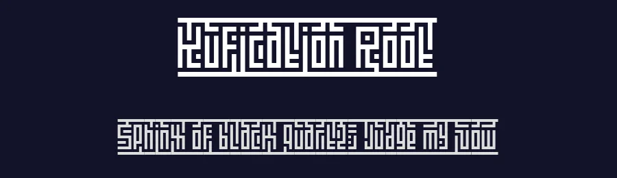 Kufication Root by Letterhanna Type Foundry — Decorative Font — thumbnail 2