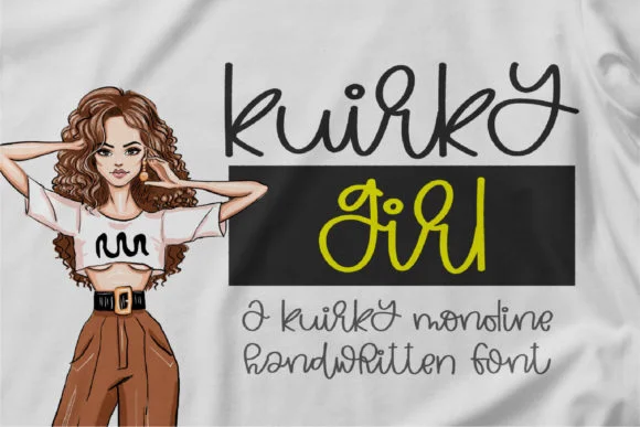 Kuirky Girl Font by BitongType — Script Handwritten Font