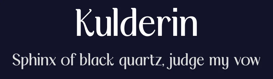 Kulderin by Storytype Studio — Sans Serif Font — thumbnail 2