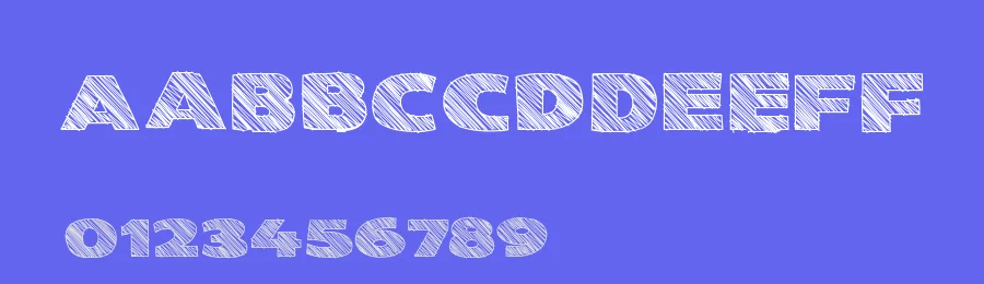 Kwixter Sketch by Sharkshock — Decorative Font — thumbnail 3