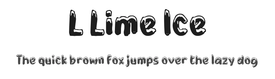 L Lime Ice