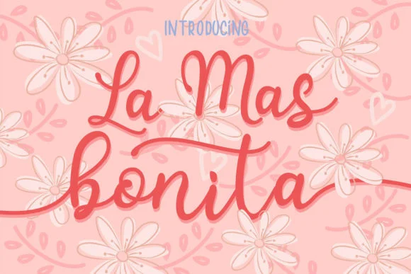 La Mas Bonita Font by RT Studio — Script Handwritten Font