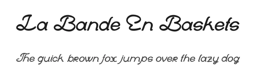 La Bande En Baskets